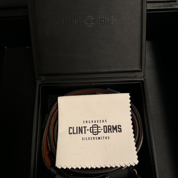 Clint Orms Custom Belt and Buckle size 32 - Picture 2 of 8